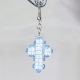 Small Cross - Earrings Pervenche - 1